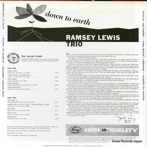 LEWIS, RAMSEY down to earth DMJ-5039