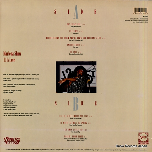 SHAW, MARLENA it is love 831438-1