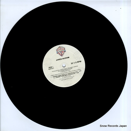 INGRAM, JAMES i wanna come back 0-21311