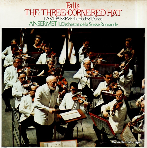 ANSERMET, ERNEST falla; the three-cornered hat SLC1959