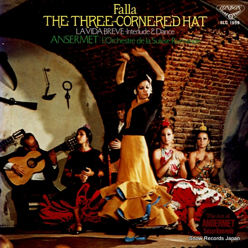 ANSERMET, ERNEST falla; the three-cornered hat SLC1959