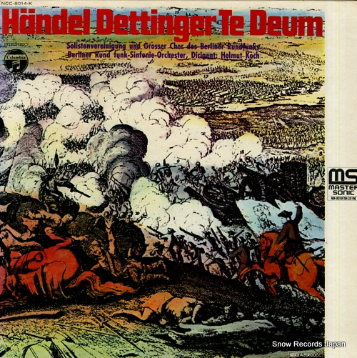 KOCH, HELMUT handel; dettinger te deum NCC-8014-K