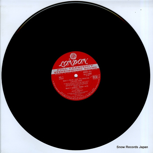 ANSERMET, ERNEST albeniz; iberia - suite SLC1958