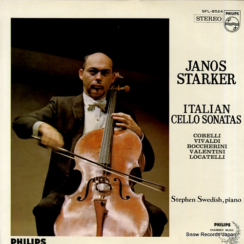 STARKER, JANOS italian cello sonatas SFL-8524