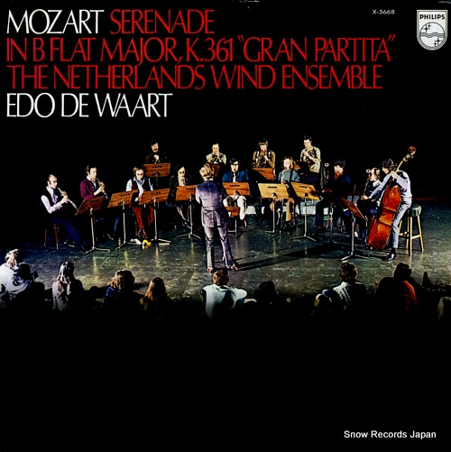 WAART, EDO DE mozart; serenade no.10 