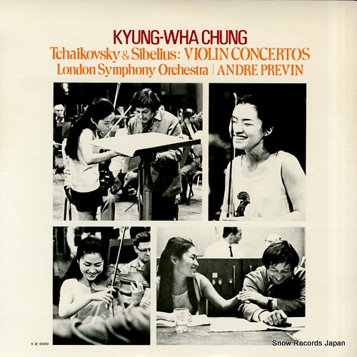CHUNG, KYUNG-WHA tchaikovsky & sibelius; violin concertos SLC2000