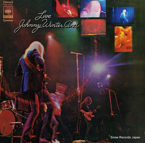 WINTER, JOHNNY live johnny winter and SOPC57108
