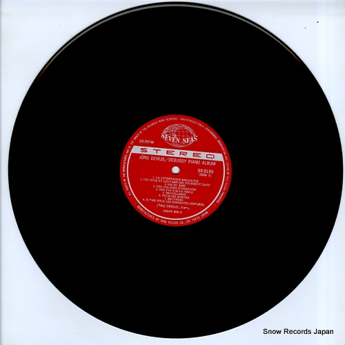 DEMUS, JORG debussy piano album SR5159