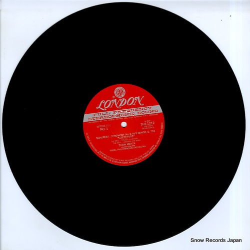 MEHTA, ZUBIN schubert; symphony no.8 