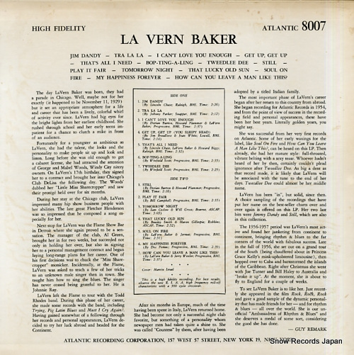 󡦥٥ la vern baker P-4581A