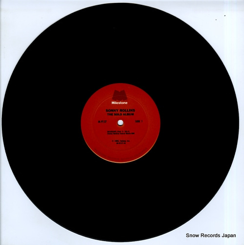 ROLLINS, SONNY the solo album M-9137