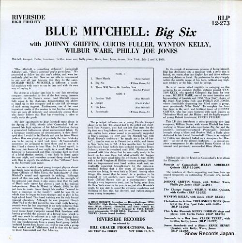 MITCHELL, BLUE big 6 VIJJ-30037 / RLP12-273