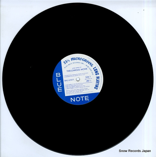 MONK, THELONIOUS more genius of thelonious monk BNJ61011