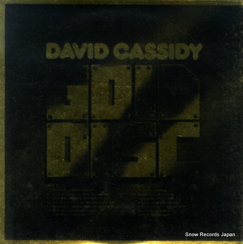 CASSIDY, DAVID gold disc BLPN-7