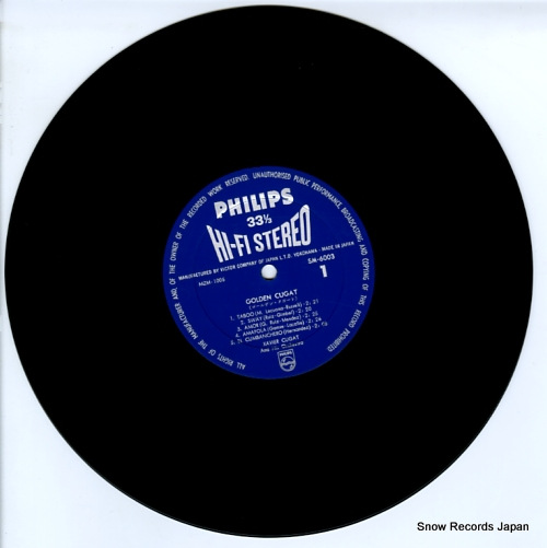 CUGAT, XAVIER golden cugat SM-6003