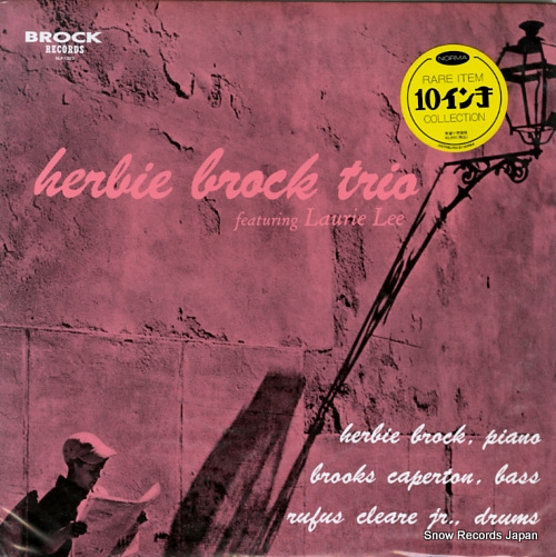 BROCK, HERBIE herbie brock trio NLP1023