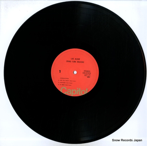 GRAND FUNK live album ECS-67028.29
