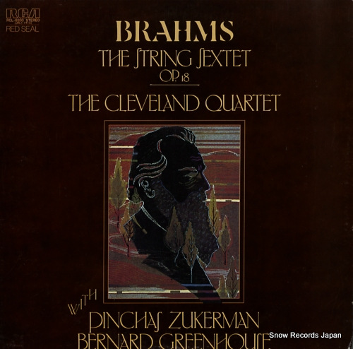 CLEVELAND QUARTET, THE brahms; the string sextet op.18 RCL-8330