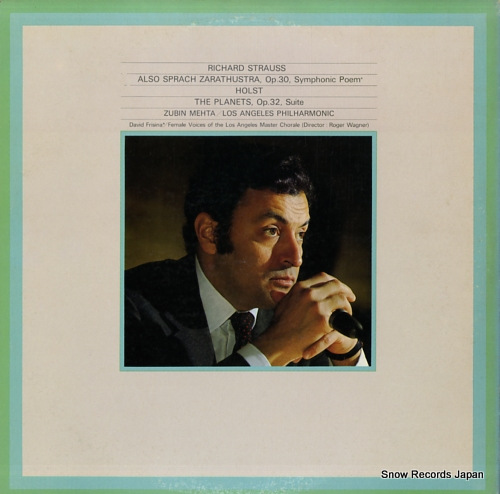 MEHTA, ZUBIN r.strauss; also sprach zarathustra K15C-9056/7