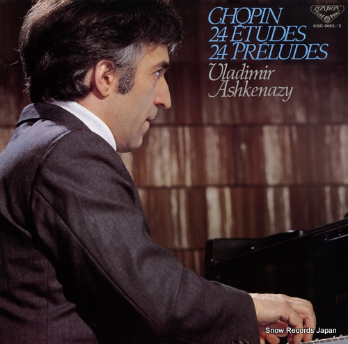 ASHKENAZY, VLADIMIR chopin; 24etudes / 24preludes K15C-9062