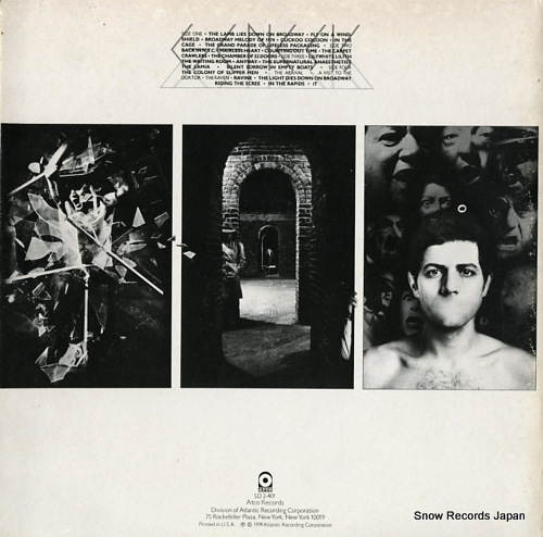 ͥ the lamb lies down on broadway SD2-401