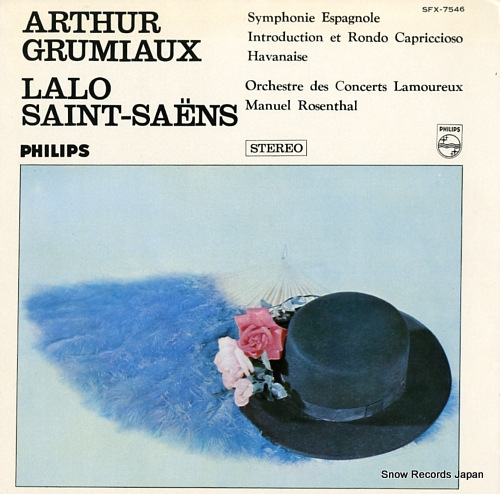 GRUMIAUX, ARTHUR lalo; symphonie espagnole SFX-7546