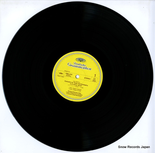 ZUKERMAN, PINCHAS sibelius; violin concerto 15MG3016