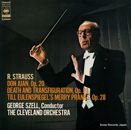 SZELL, GEORGE strauss; till eulenspiegel's merry pranks op.28 SONC10176