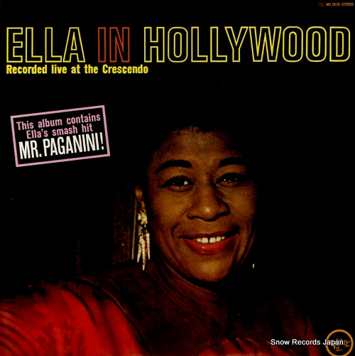 FITZGERALD, ELLA ella in hollywood MV2636