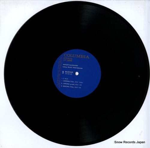 WINSCHERMANN, HELMUT deutsche bach solisten OS-2273-AX