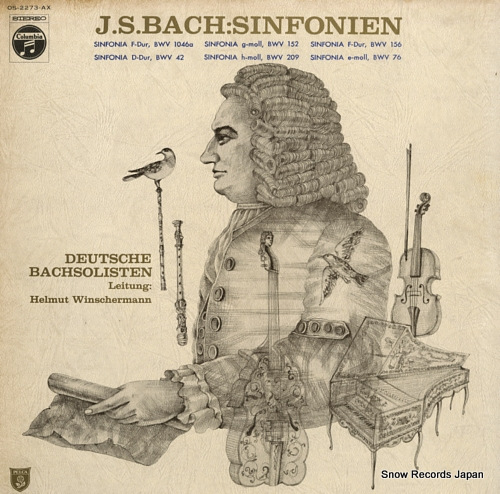 WINSCHERMANN, HELMUT deutsche bach solisten OS-2273-AX