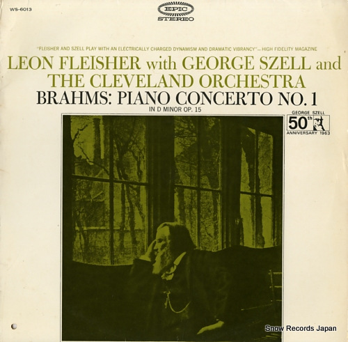 SZELL, GEORGE brahms; piano concerto no.1 WS-6013