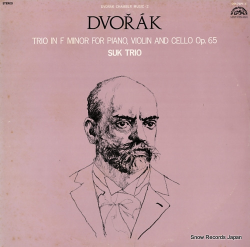 SUK TRIO dvorak; trio in minor for piano, violin and cello op.65 OQ-7271-S