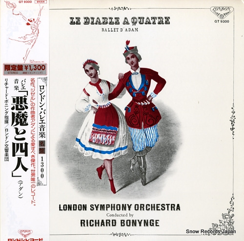BONYNGE, RICHARD adam; le diable a quatre GT9300