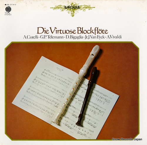 KNEIHS, HANS MARIA die virtuose blockflote UDL-3114-V