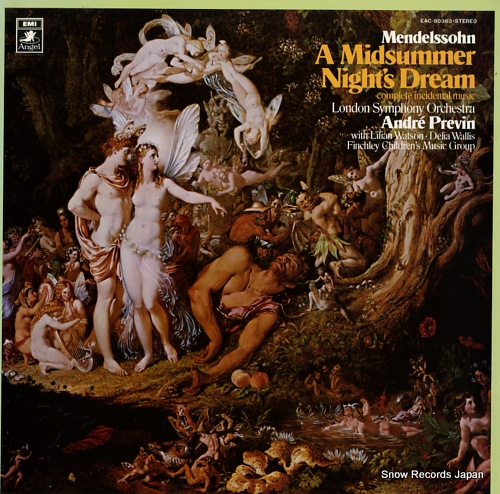 PREVIN, ANDRE mendelssohn; a midsummer night dream EAC-80363