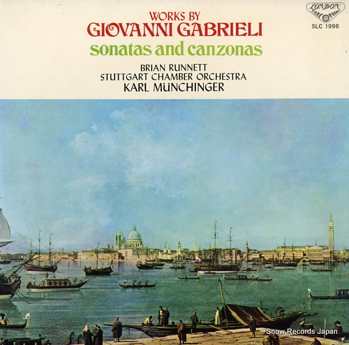 MUNCHINGER, KARL gabrieli; sonatas and canzonas SLC1998