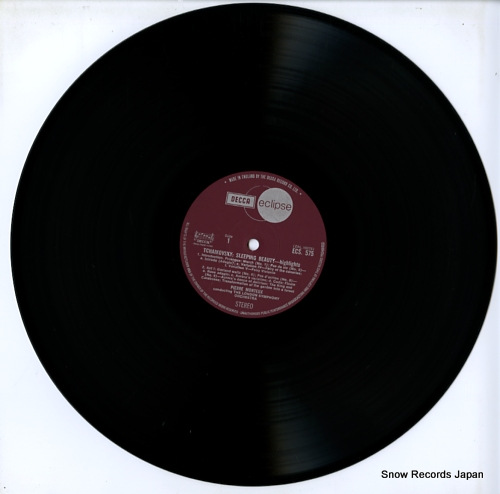 MONTEUX, PIERRE tchaikovsky; sleepimg beauty-highlights ECS575 - disc