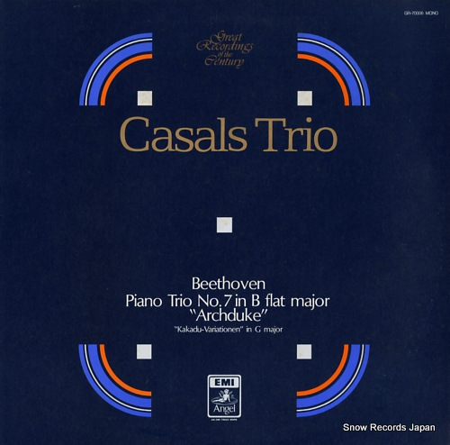 CASALS TRIO beethoven; piano trio no.7 