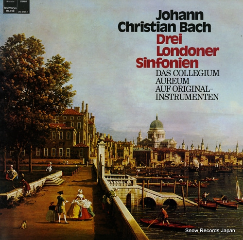 COLLEGIUM AUREUM bach; drei londoner sinfonien ULS-3169-H