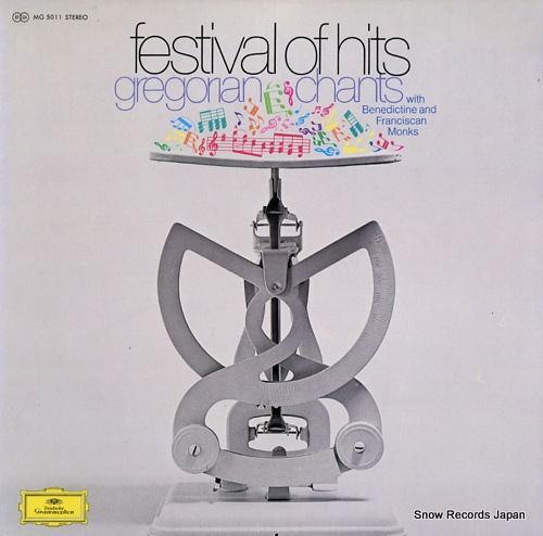 BENEDICTINE AND FRANCISCAN festival of hits gregorian chants MG5011