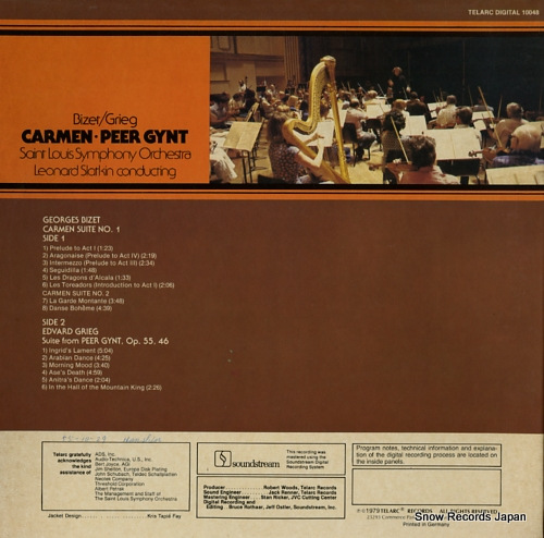 SLATKIN, LEONARD bizet; carmen 10048