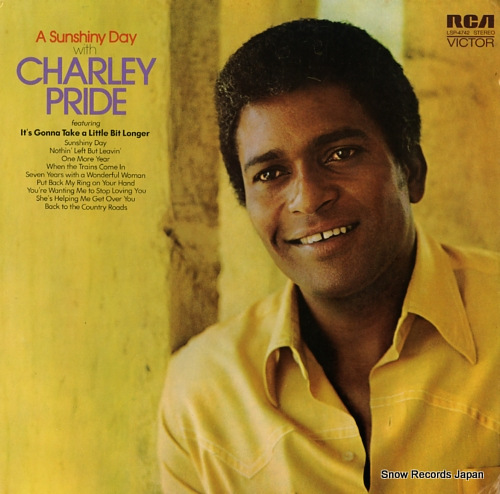 PRIDE, CHARLEY a sunshiny day with charley pride LSP-4742