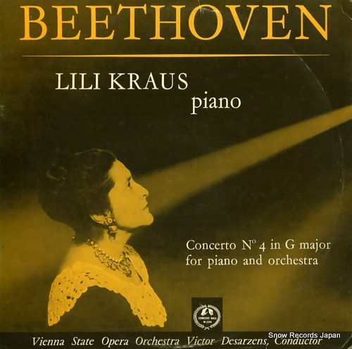 KRAUS, LILI beethoven; piano concerto no.4 M-2294