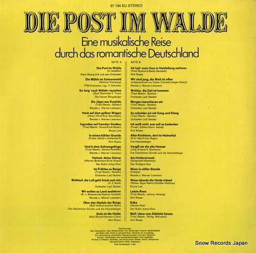 V/A die post im walde 87194EU