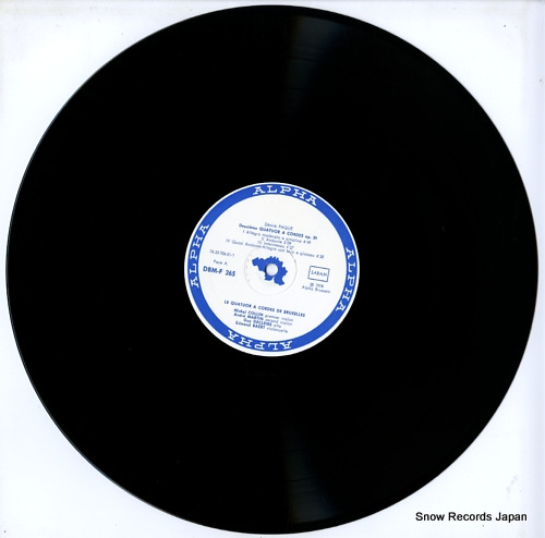 V/A paque; deuxieme quatuor a cordes op.30 DBM-F265 - disc