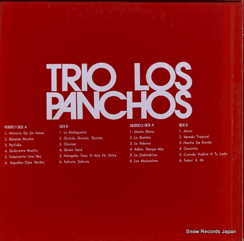 TRIO LOS PANCHOS trio los panchos SOPB-55141-2
