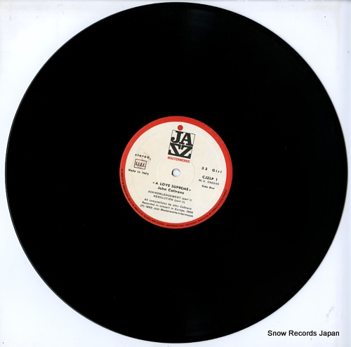 COLTRANE, JOHN a love supreme CJZLP1
