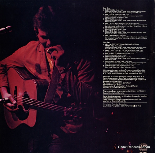 PRINE, JOHN diamonds in the rough P-8286A