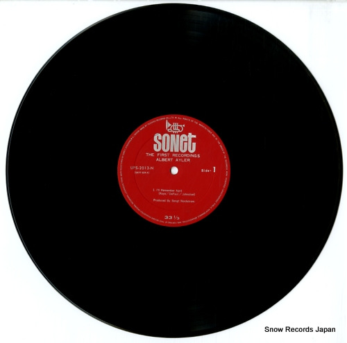 AYLER, ALBERT the first recordings UPS-2013-N